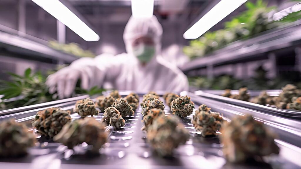 Cannabis clean room contamination